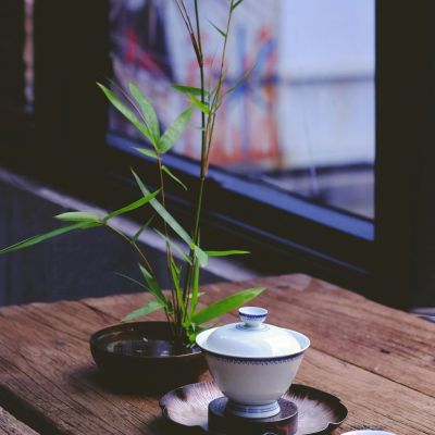 和　お茶　生け花